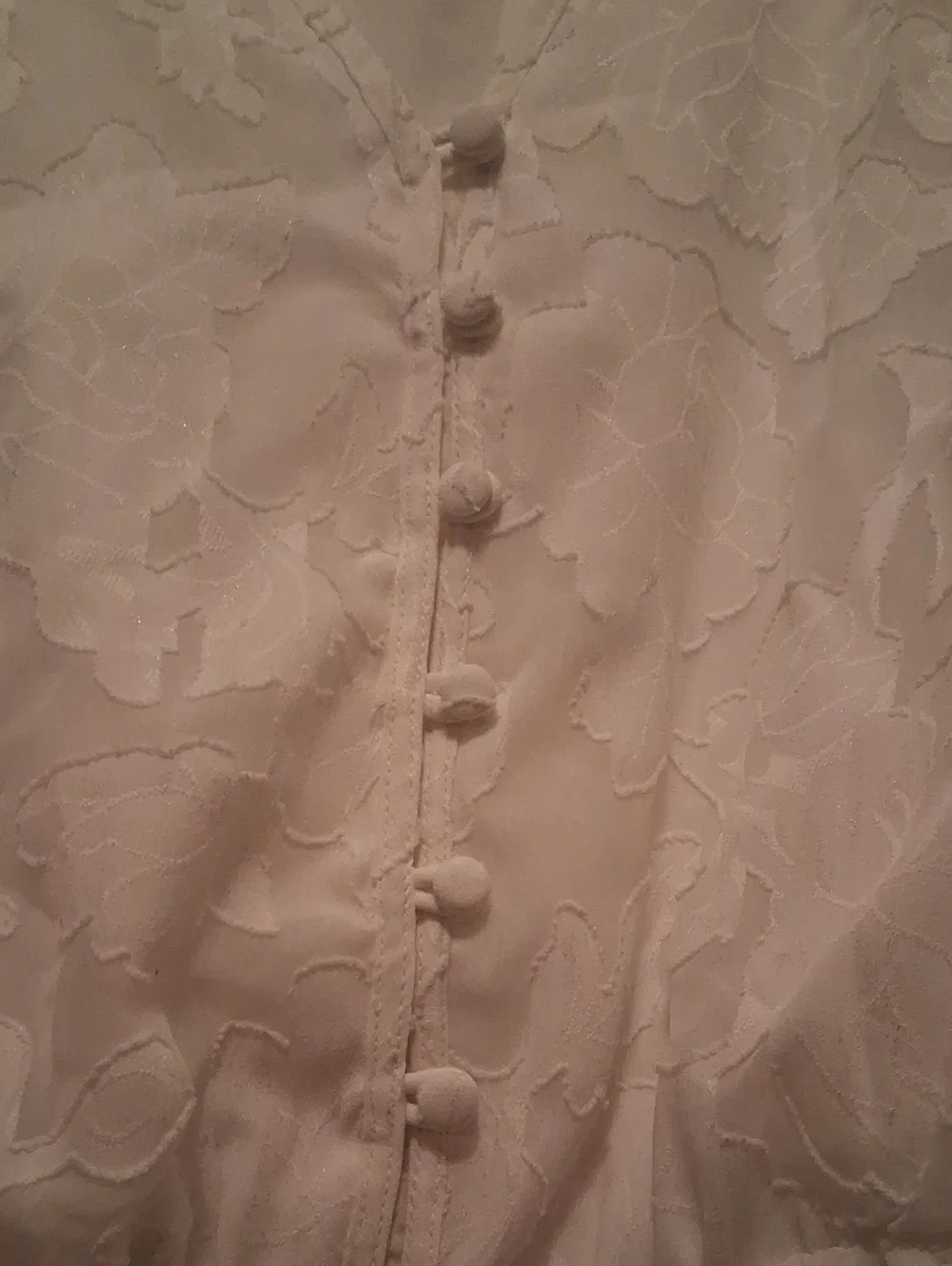 Elizabeth And James Blanca Floral Burnout Peplum Blouse
